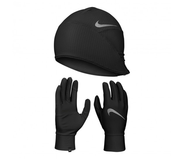 Nike Mens Essential Running Hat and Glove Set - Набір для Бігу