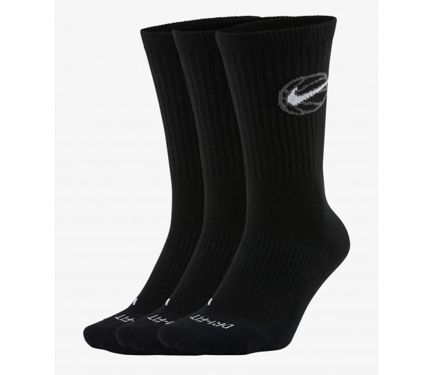 Nike Everyday Crew Basketball Socks (3 Pair) - Баскетбольні Шкарпетки