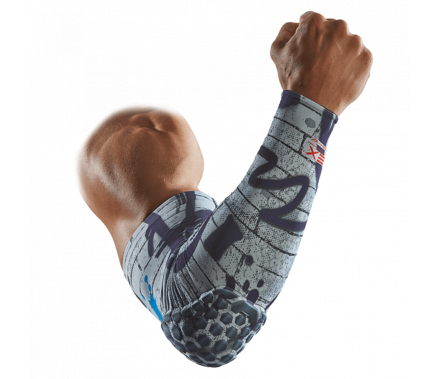 Компресійний рукав з захистом (двосторонній) McDavid Hex Reversible Arm Sleeve 