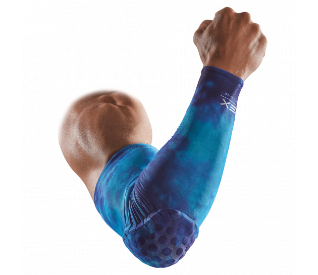 Компресійний рукав з захистом (двосторонній) McDavid Hex Reversible Arm Sleeve