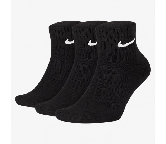 Nike 3PPK Cushion Quarter - Спортивні Шкарпетки