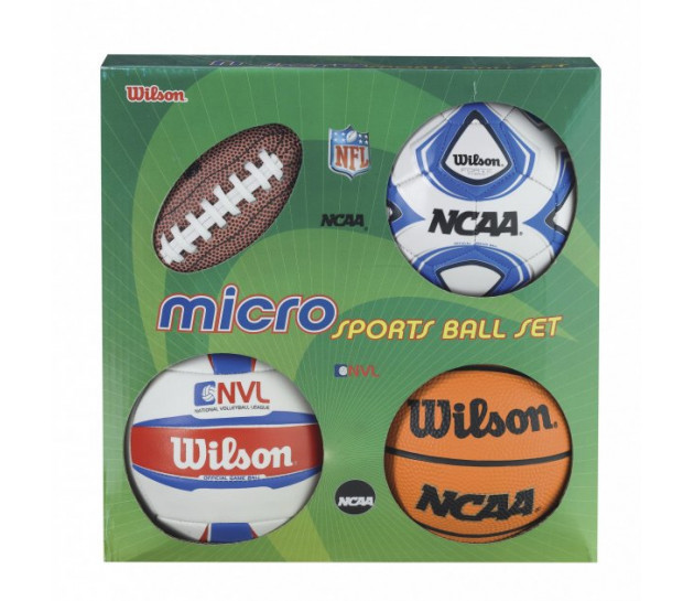 Wilson Micro sports 4ball kit - Сувенірний Набір